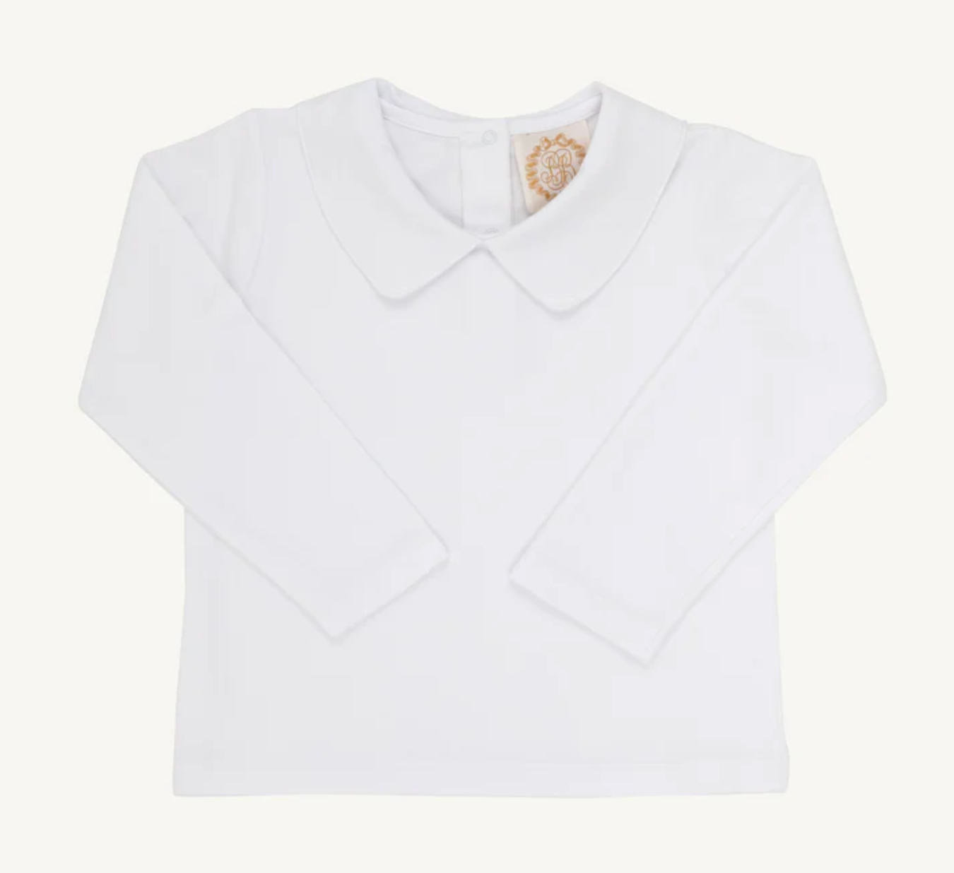 Peter Pan Collar Shirt - Pima - Long Sleeve