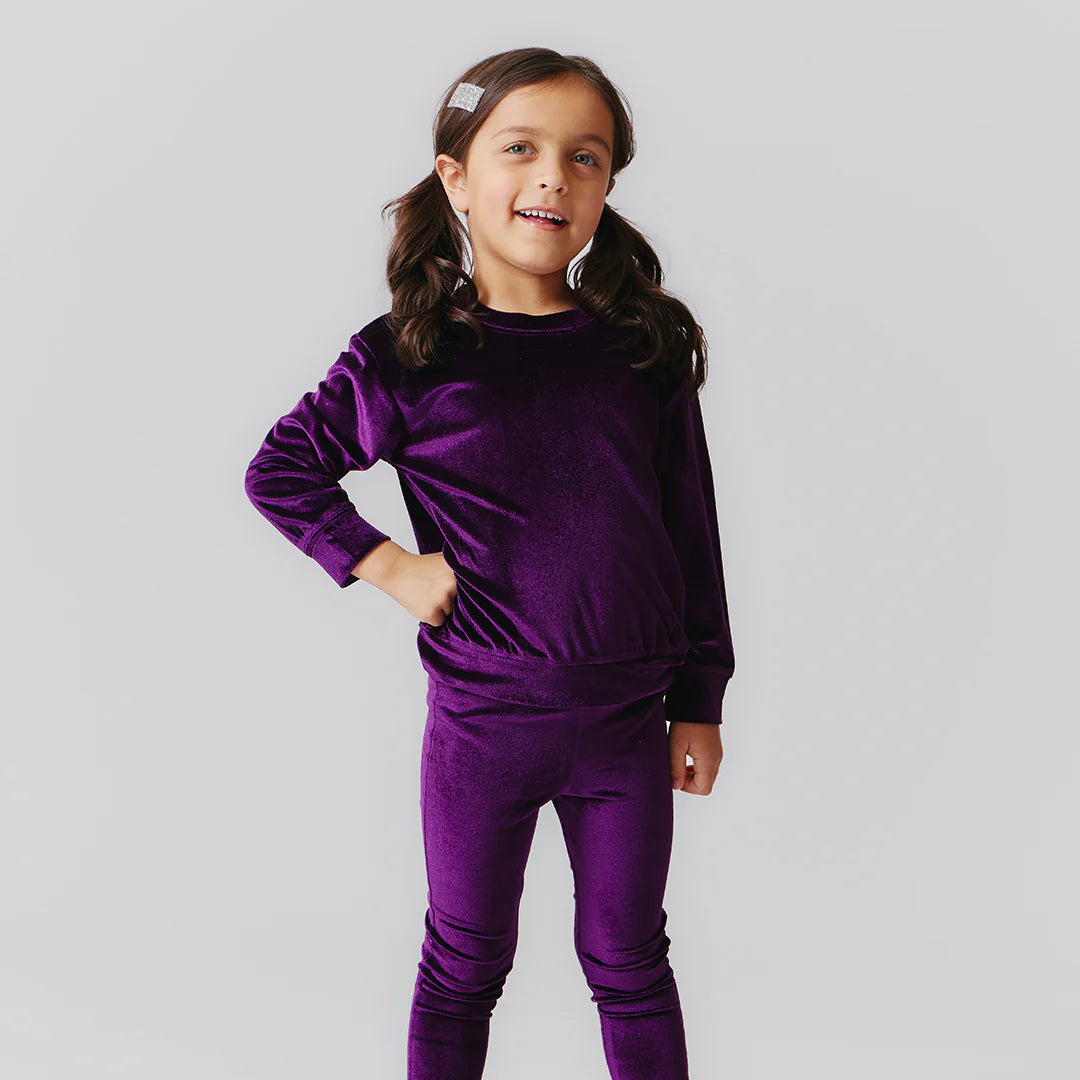 Velour Sweatshirt