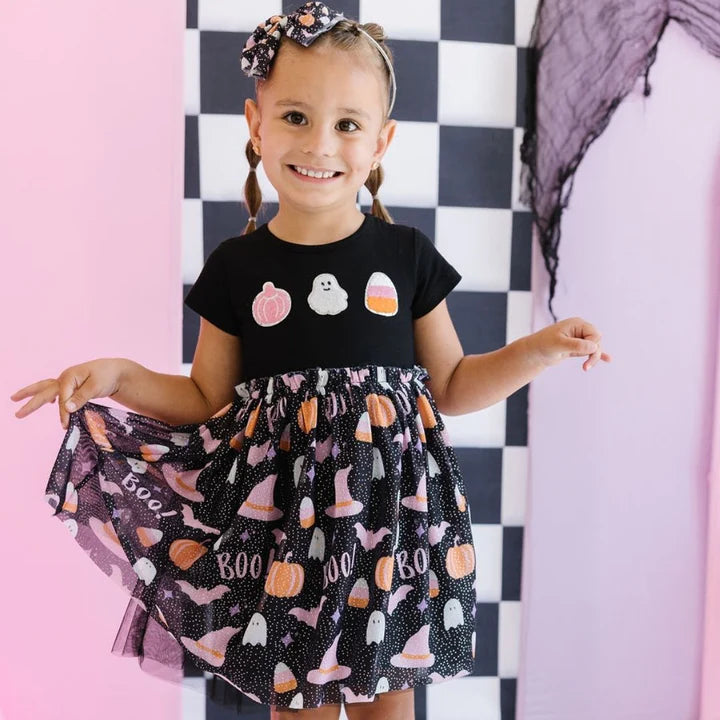 Boo Halloween Tutu Dress