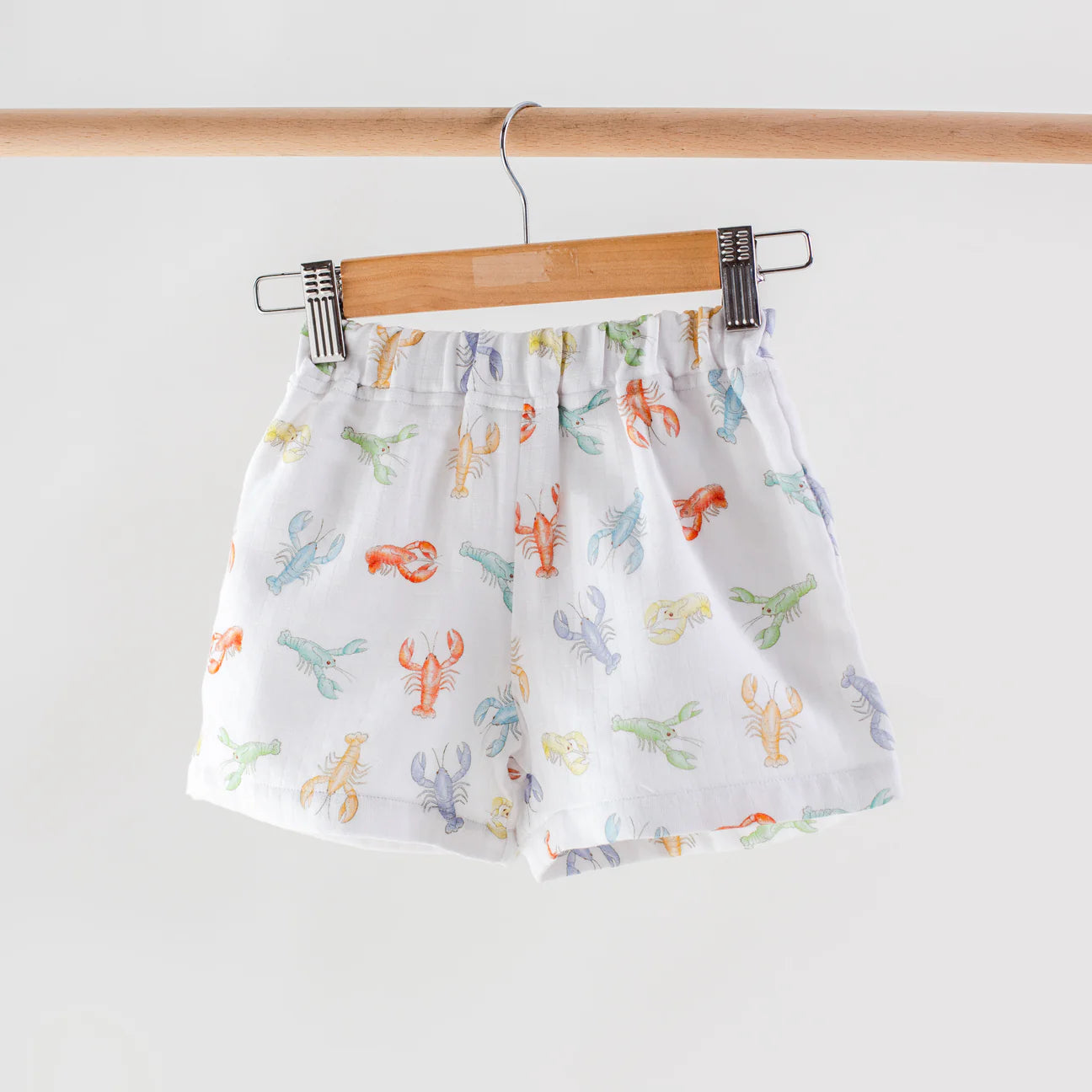 Colorful Claws Muslin Shorts
