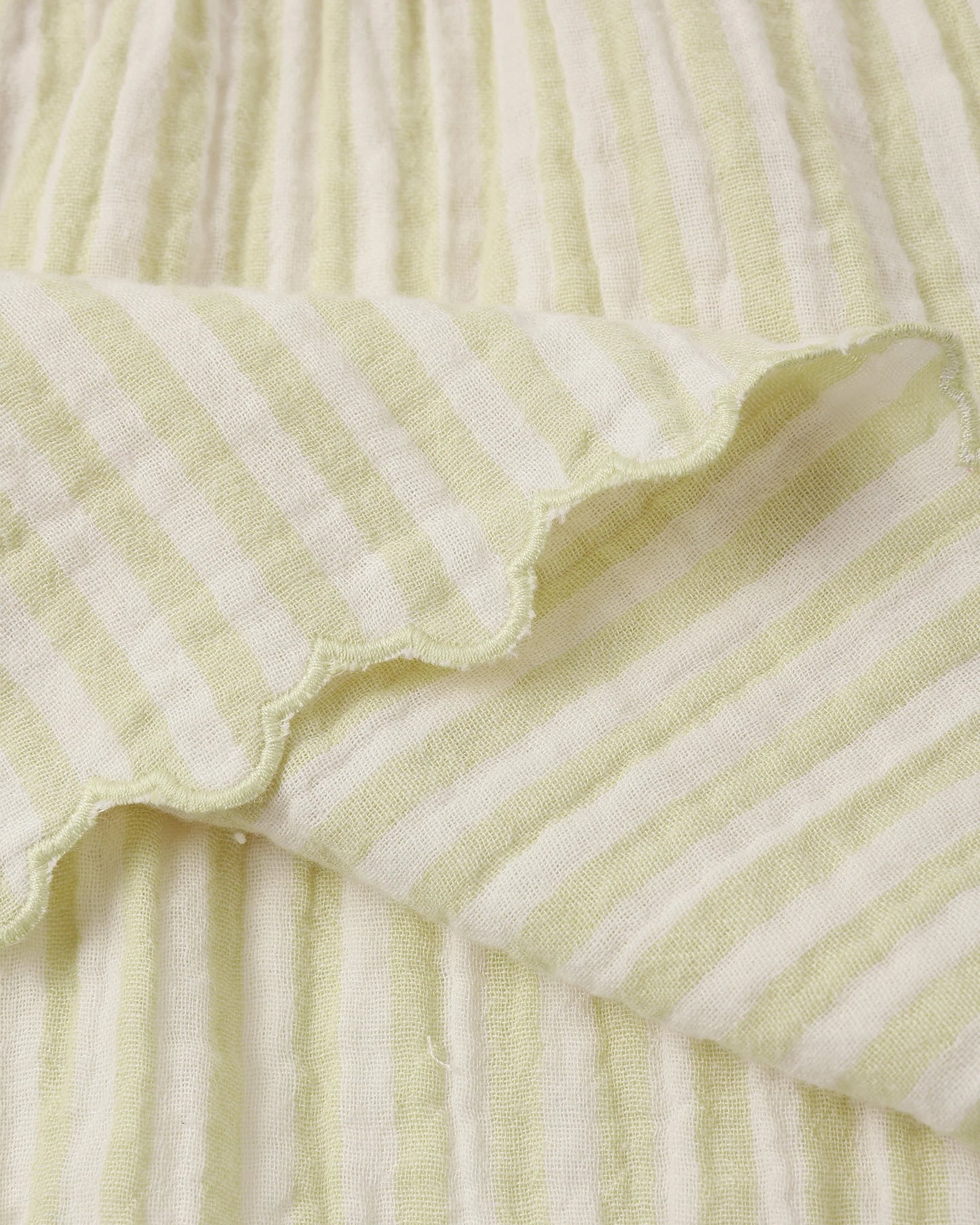 Smocked V Mini Skirt