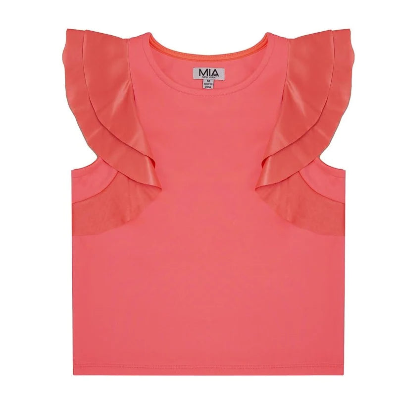 Flutter Sleeve Top