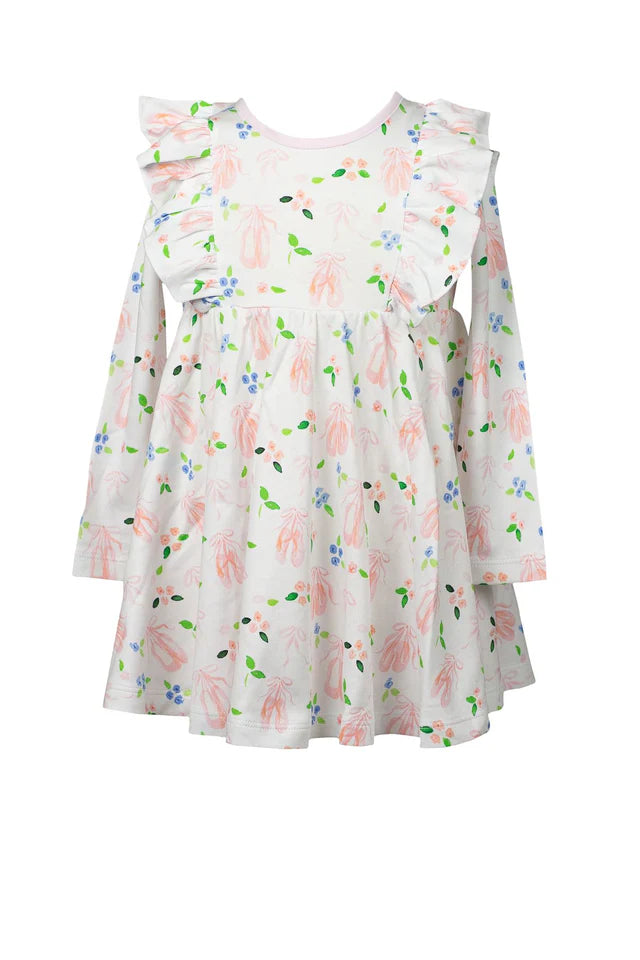 L/S En Point Twirl Dress