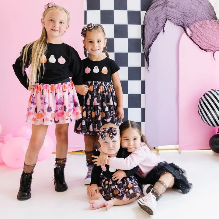 Boo Halloween Tutu Dress