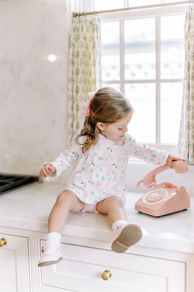L/S En Point Bloomer Set