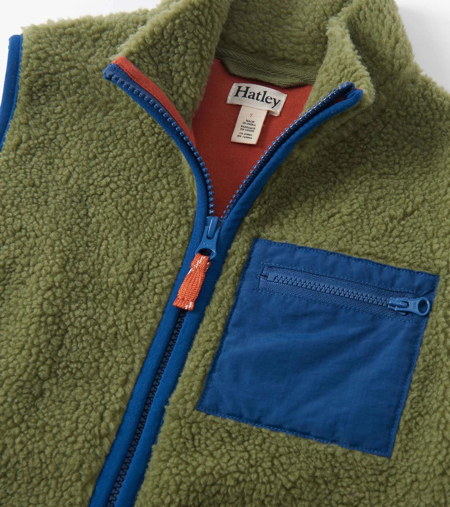 Loden Sherpa Vest