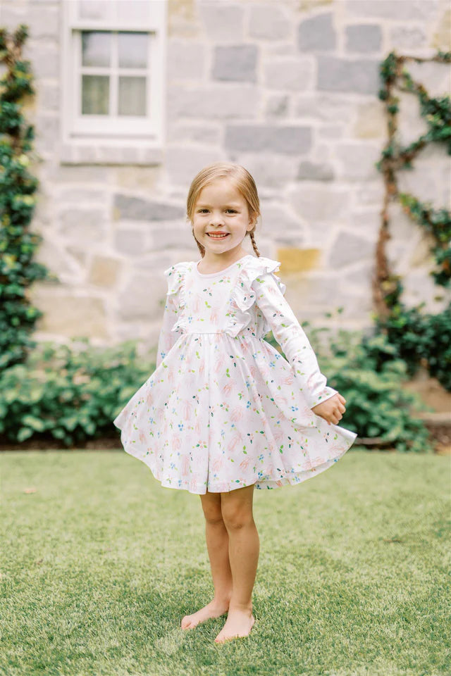 L/S En Point Twirl Dress