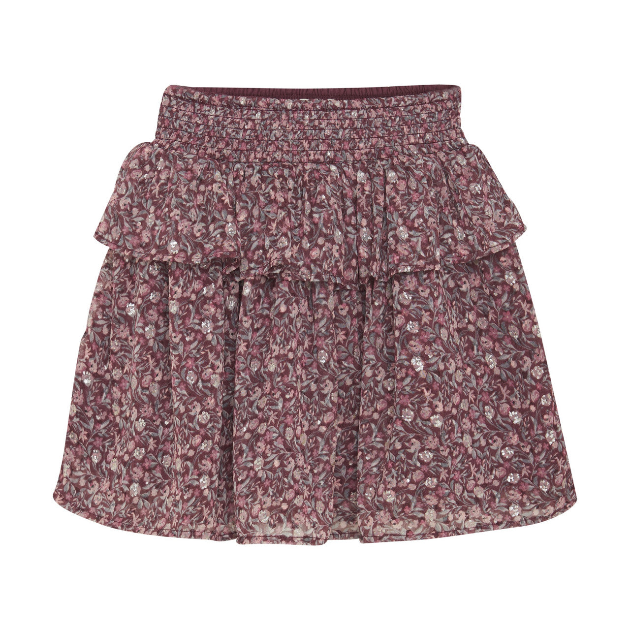 Dobby Flower Skirt