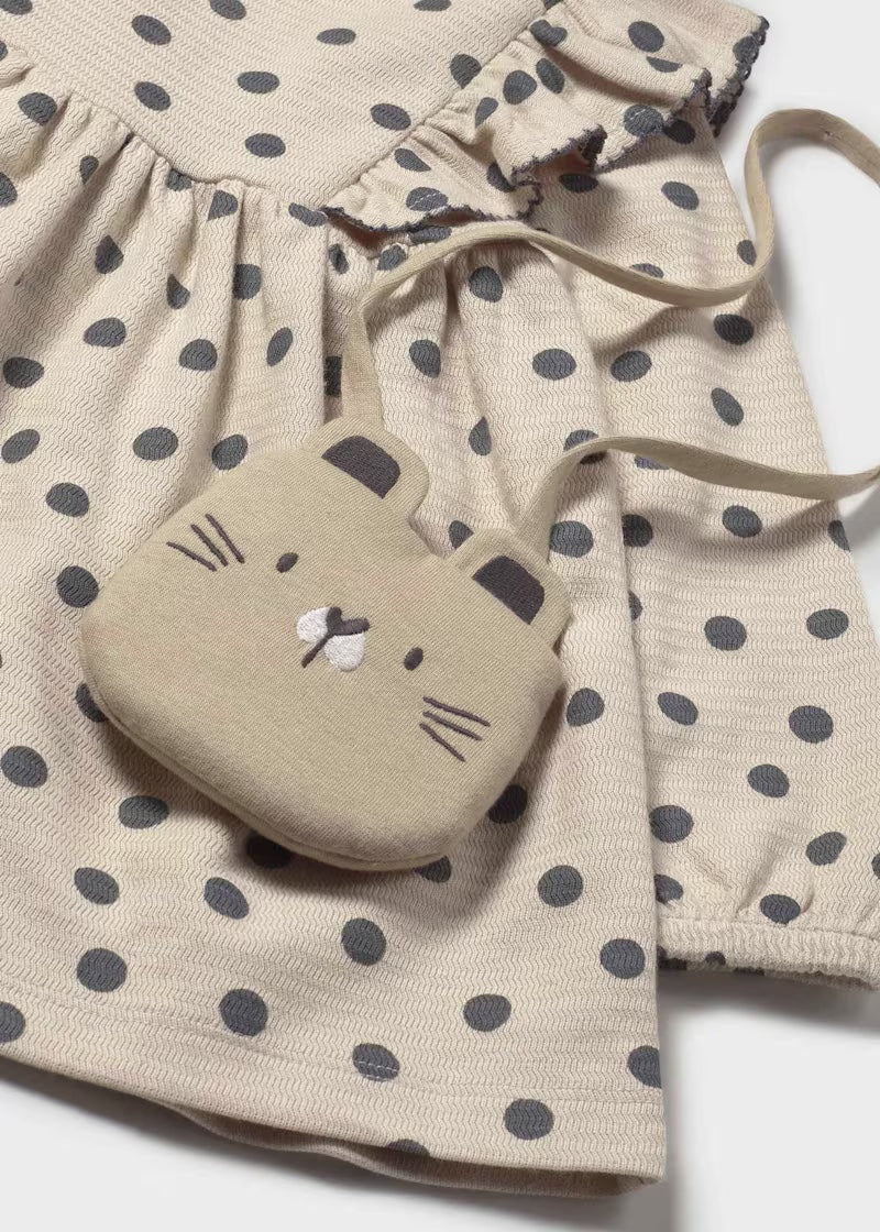 Printed Dress w/ Bag