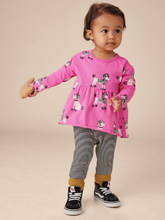 Peplum Top & Pants Baby Set