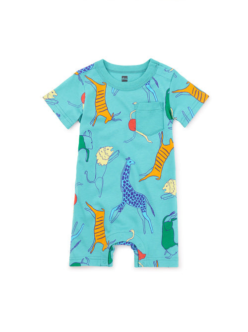 Pocket Shortie Baby Romper