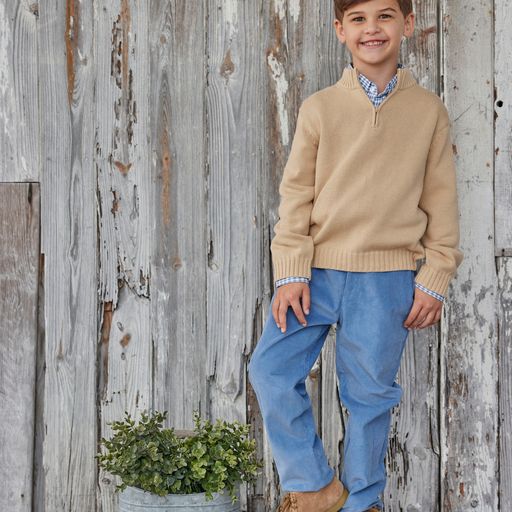 Quarter Zip Sweater