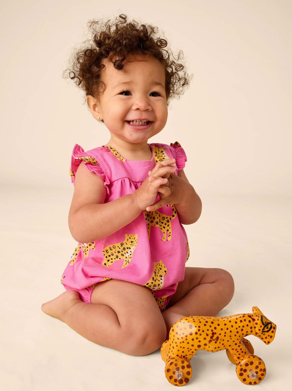 Flutter Sleeve Baby Romper