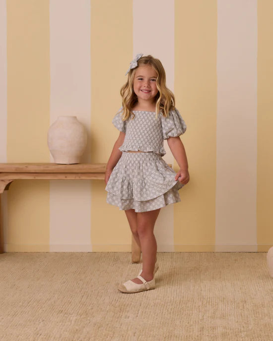 Tiered Mini Skirt