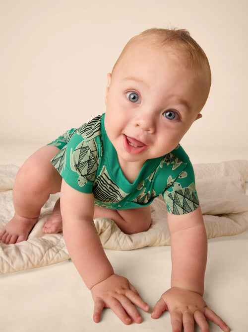Pocket Shortie Baby Romper