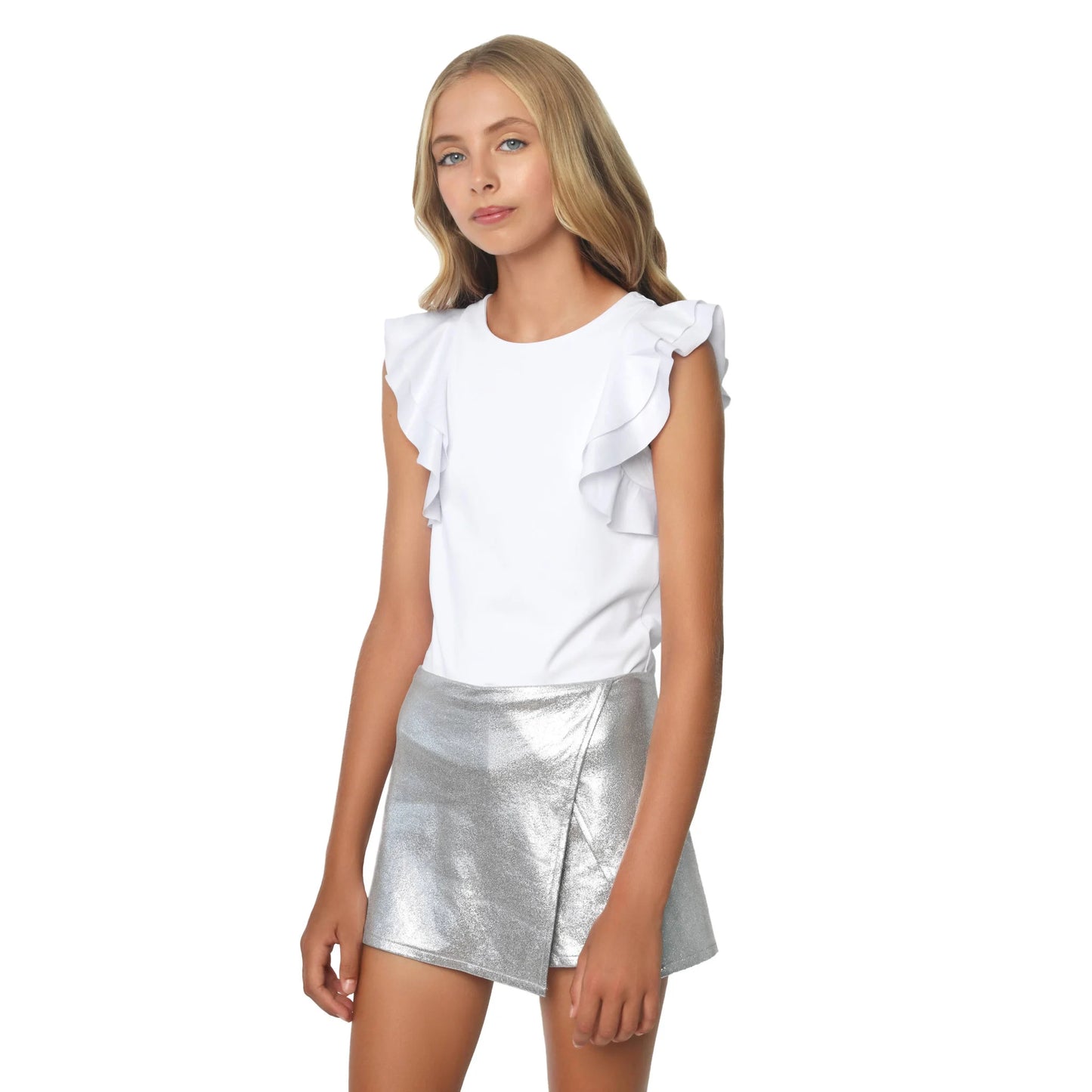 Flutter Sleeve Top
