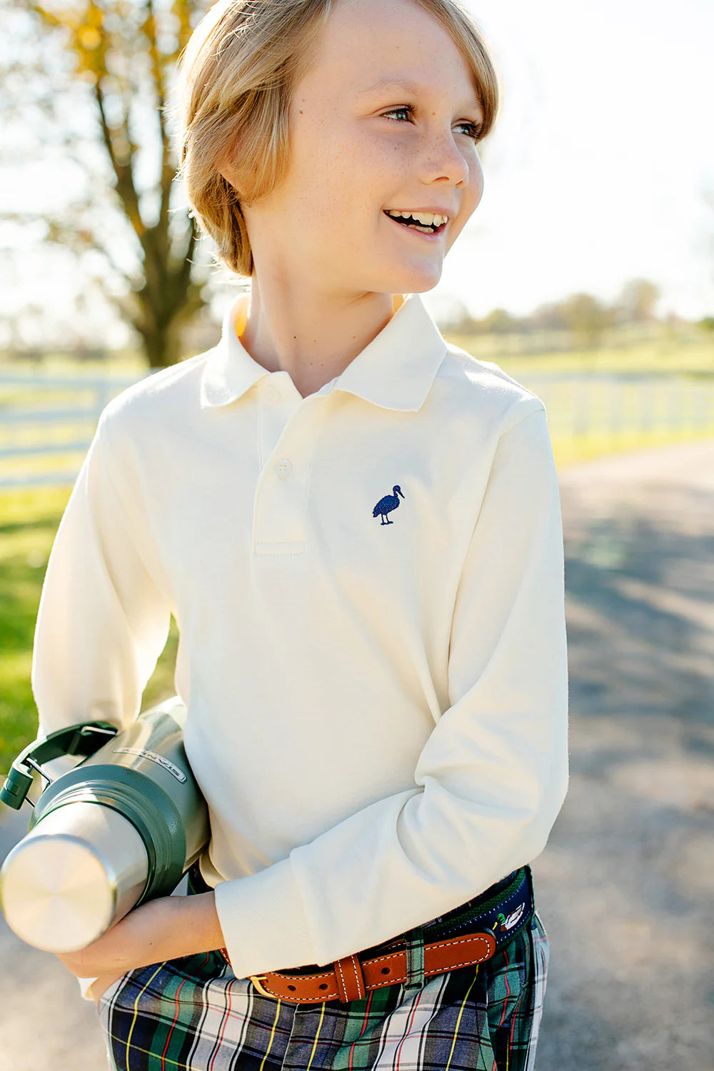 Prim & Proper L/S Polo