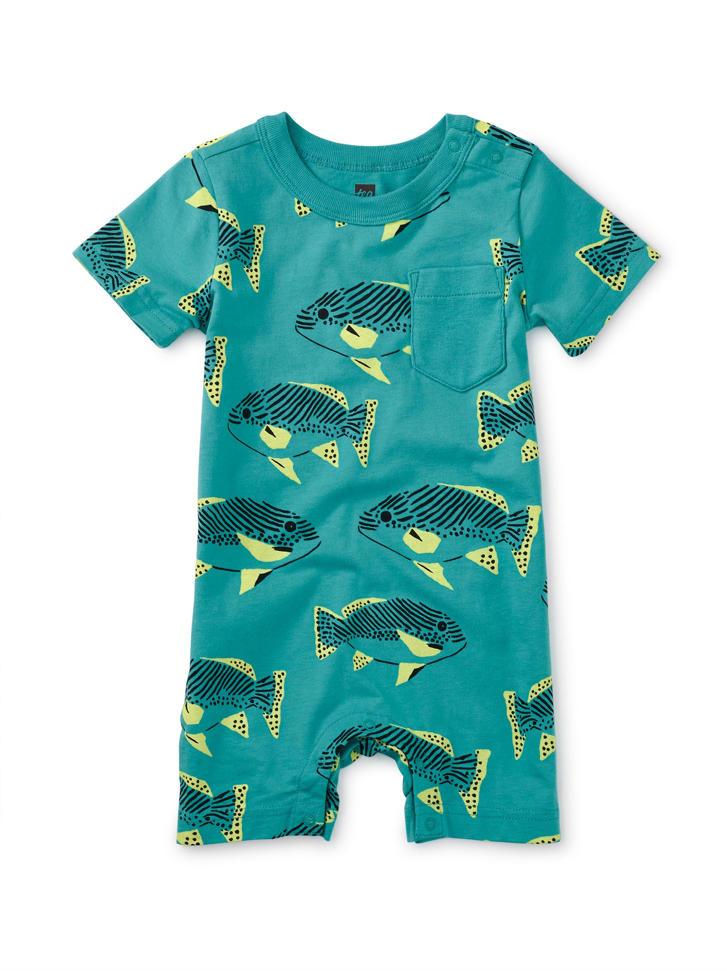 Pocket Shortie Baby Romper
