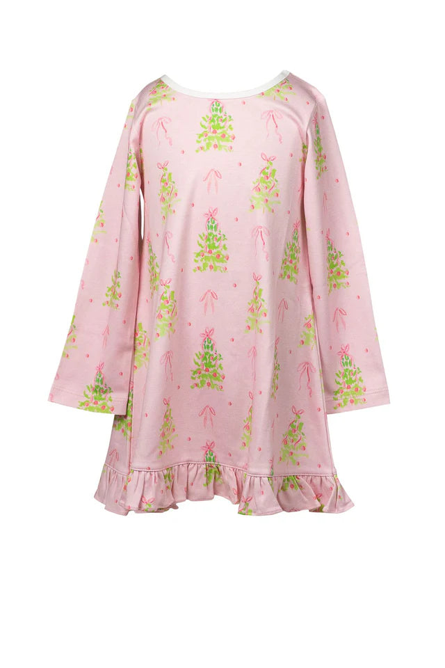 Pink Tinsel Gown