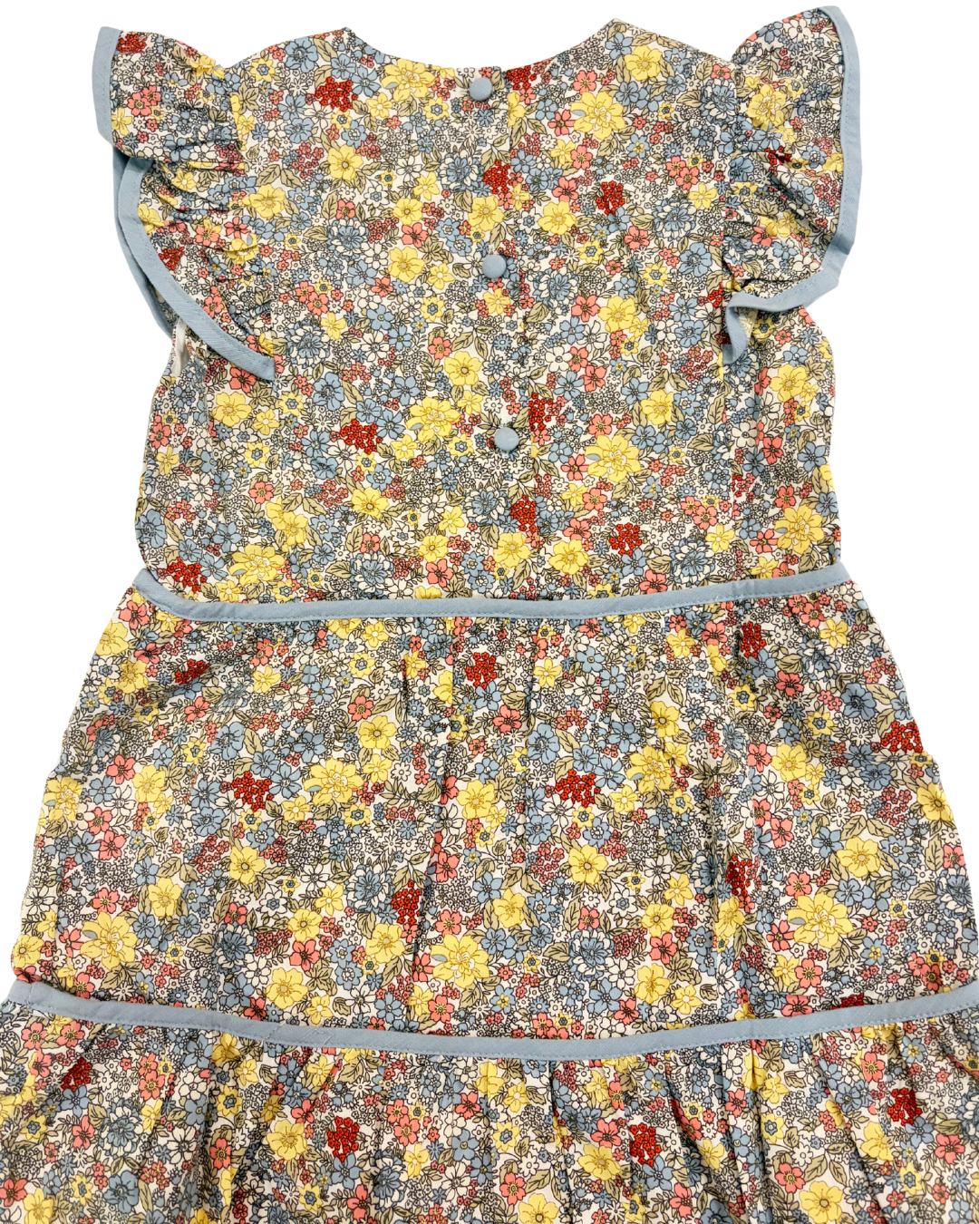 Harley Tan Floral Dress