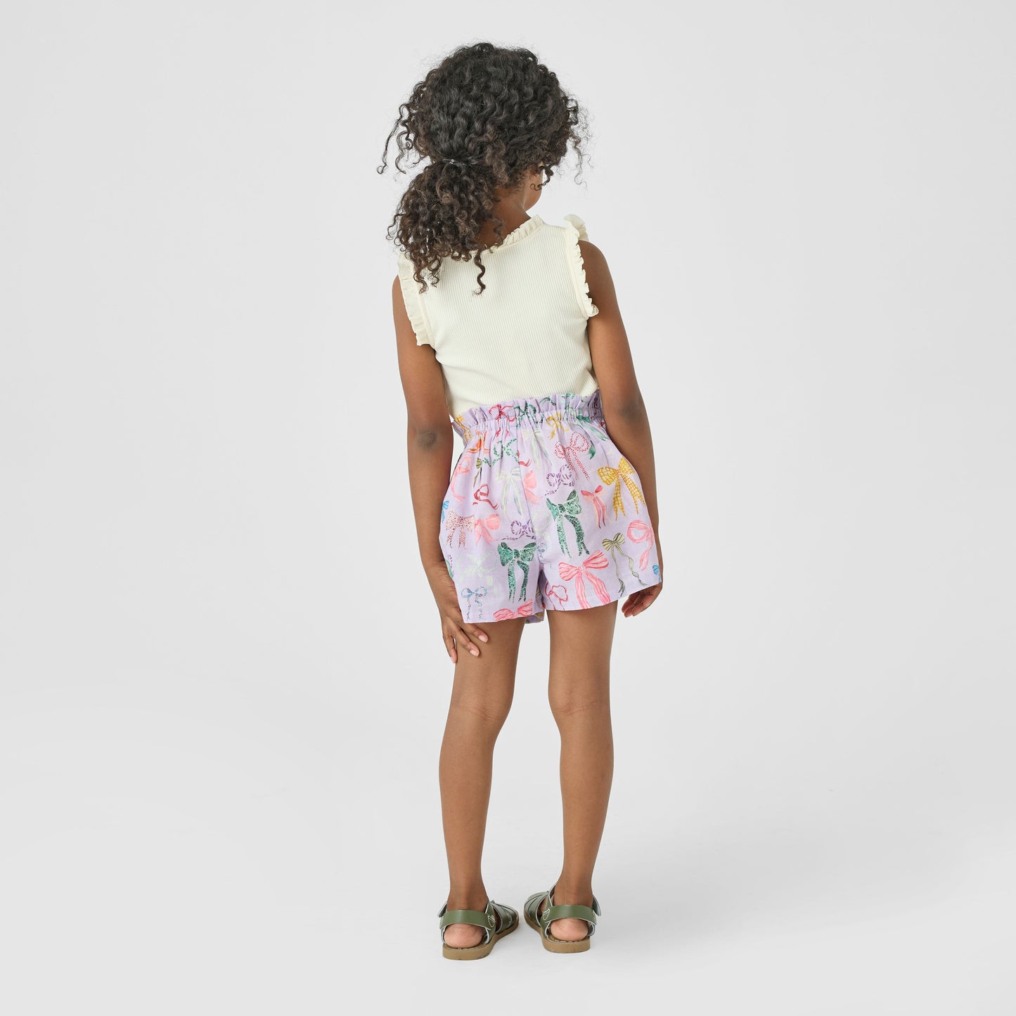 Ruffle Theodore Short