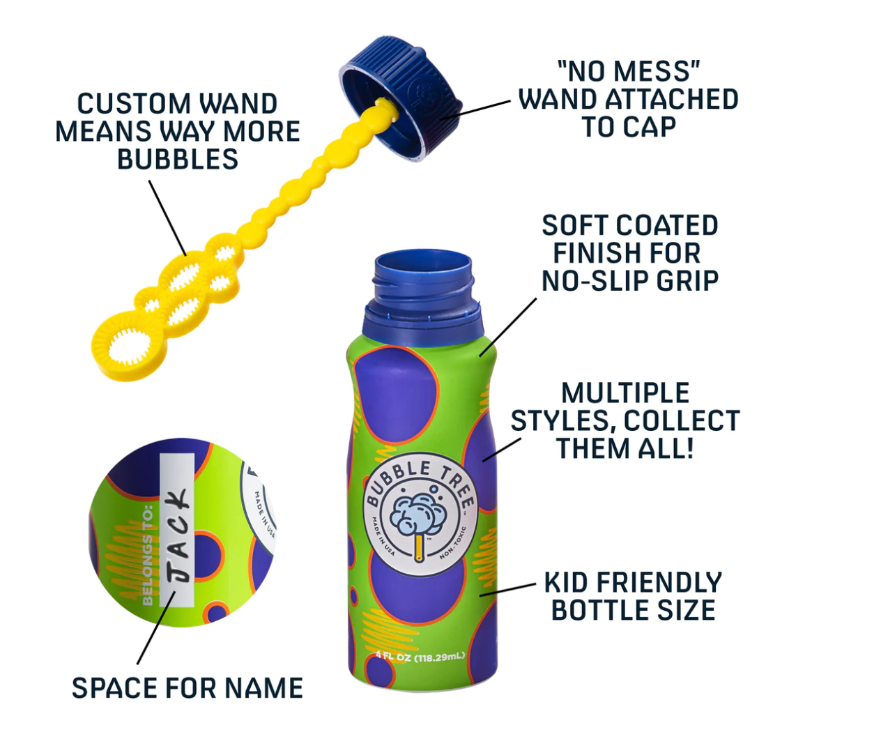 Bubble Tree Blowing Bubbles