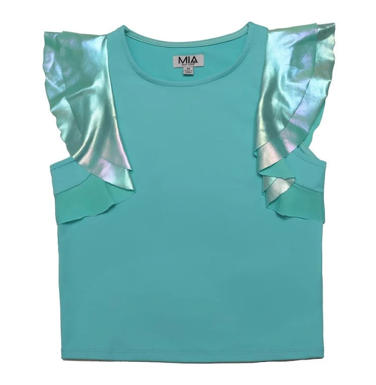 Flutter Sleeve Top