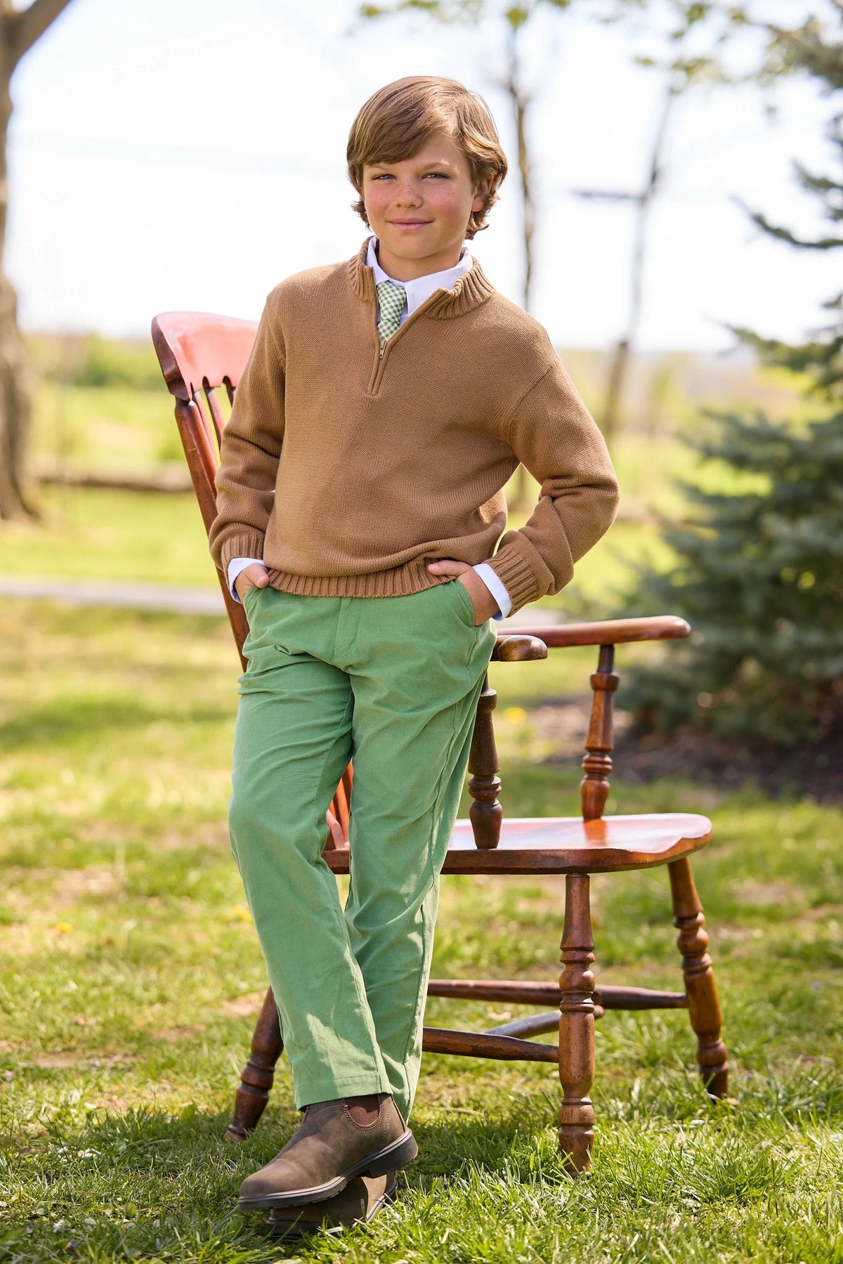 Quarter Zip Sweater