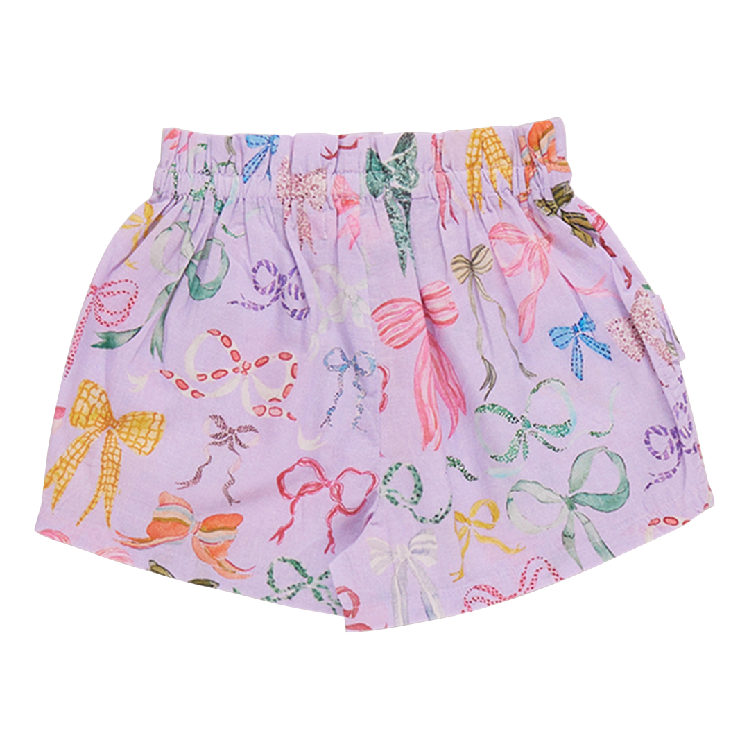 Ruffle Theodore Short