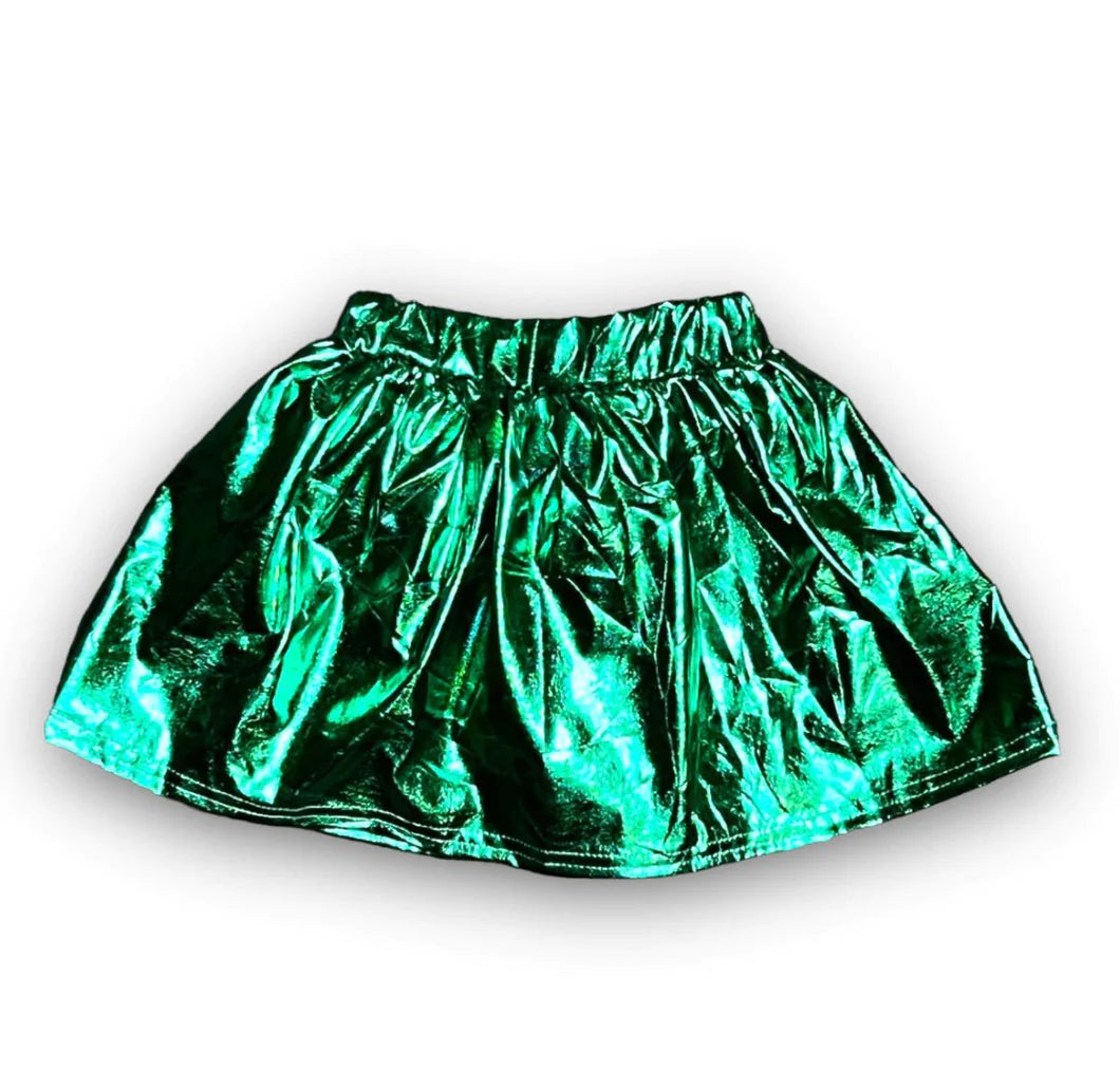Metallic Skort