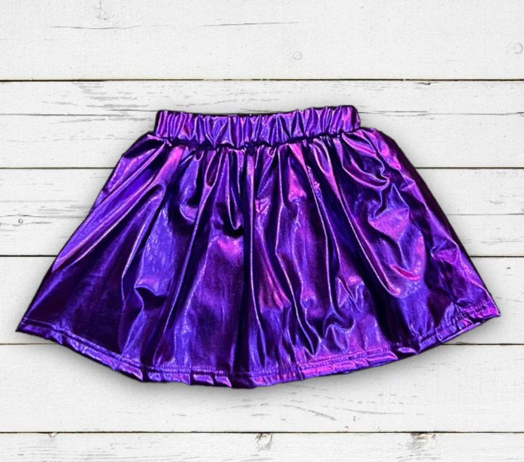 Metallic Skort