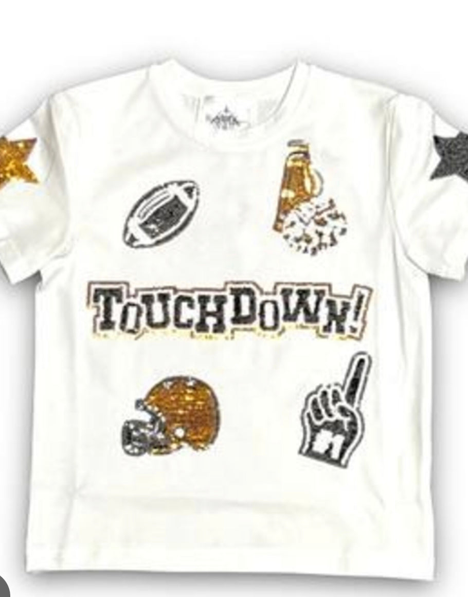 Black/Gold Collage Shirt