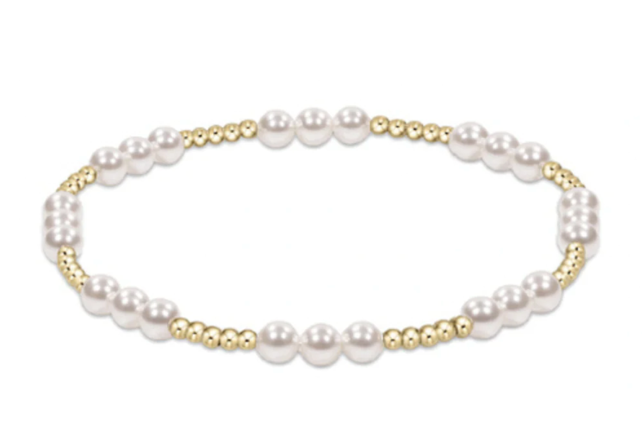 Classic Joy Pattern Bead Bracelet
