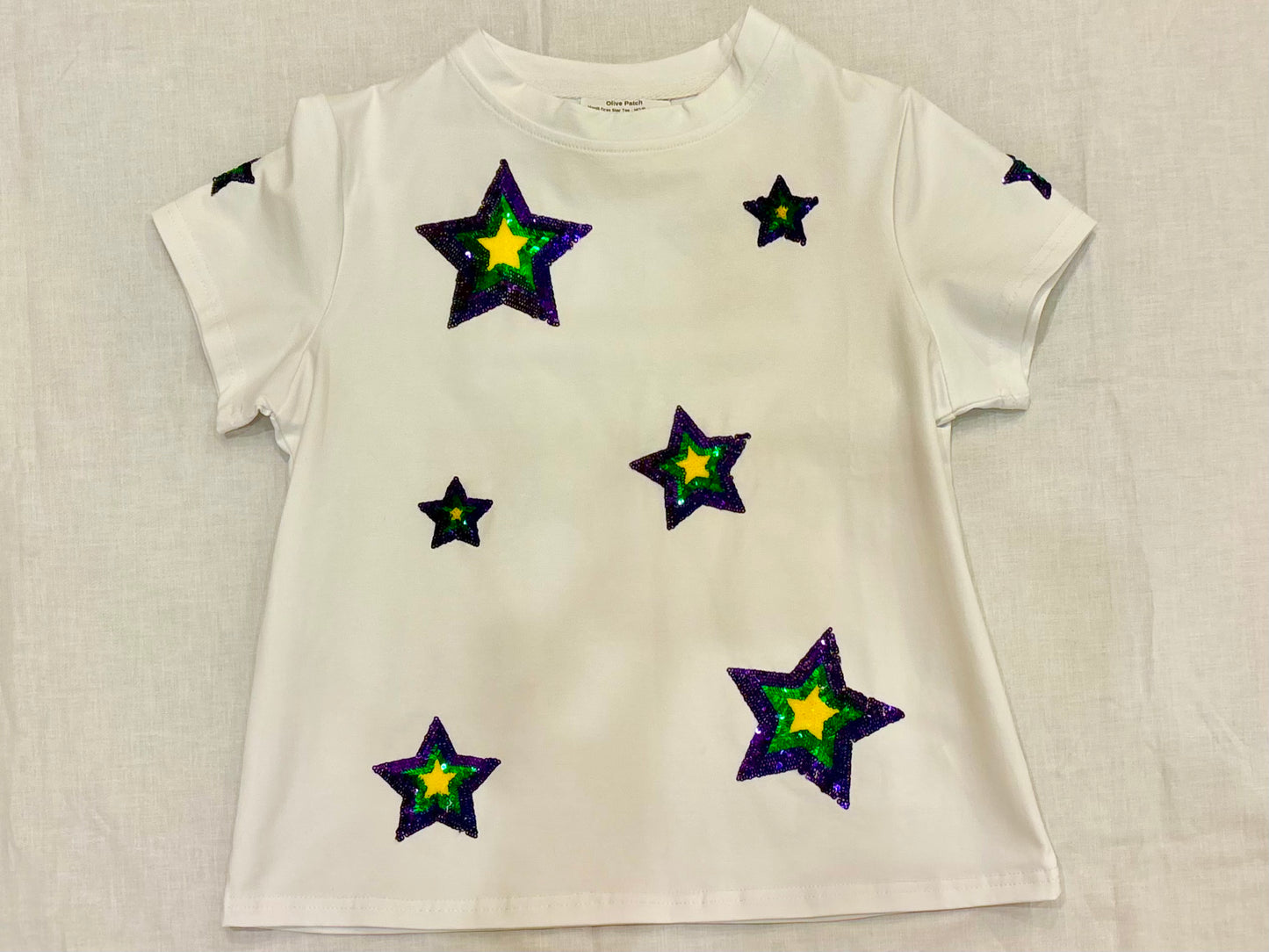 Mardi Gras Star Tee