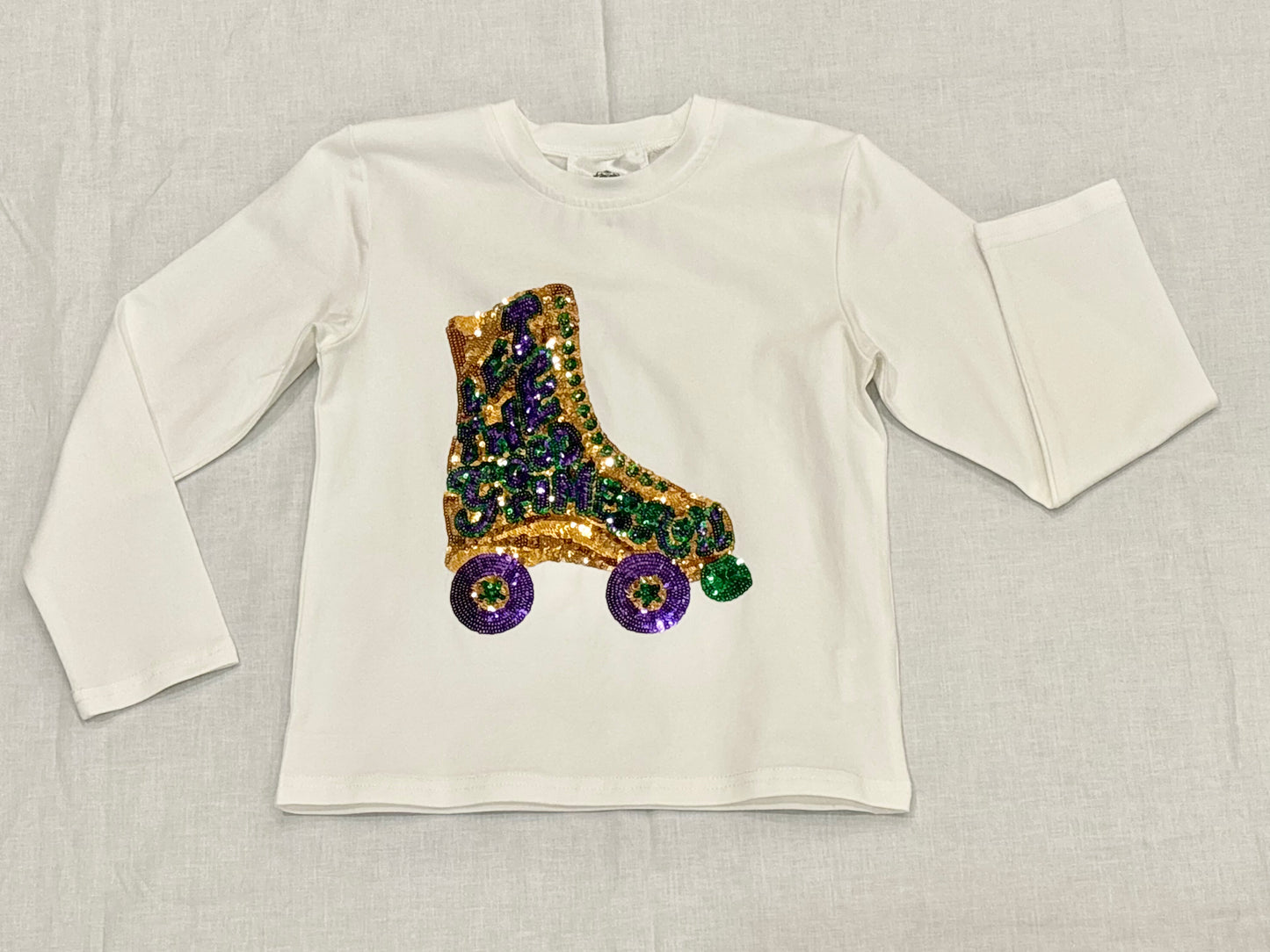 Mardi Gras Skate Shirt