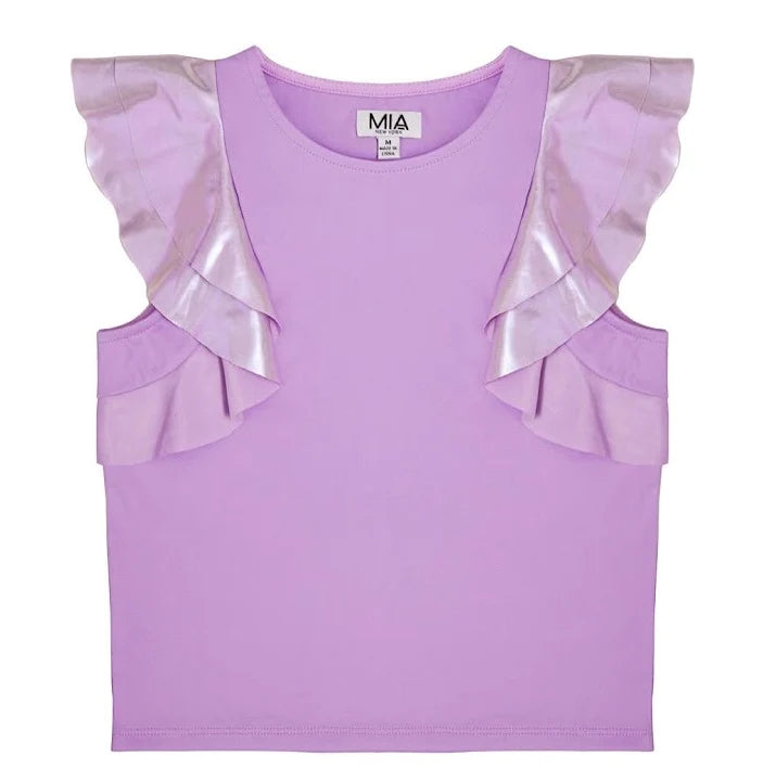 Flutter Sleeve Top