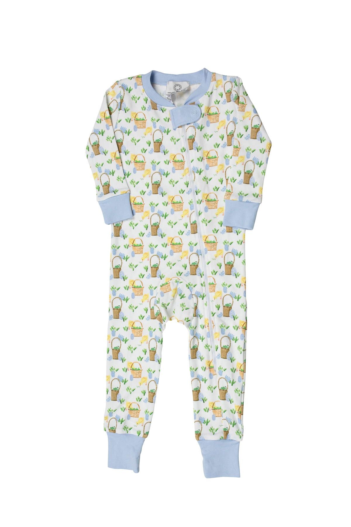 Easter Basket Zipper PJ w/feet