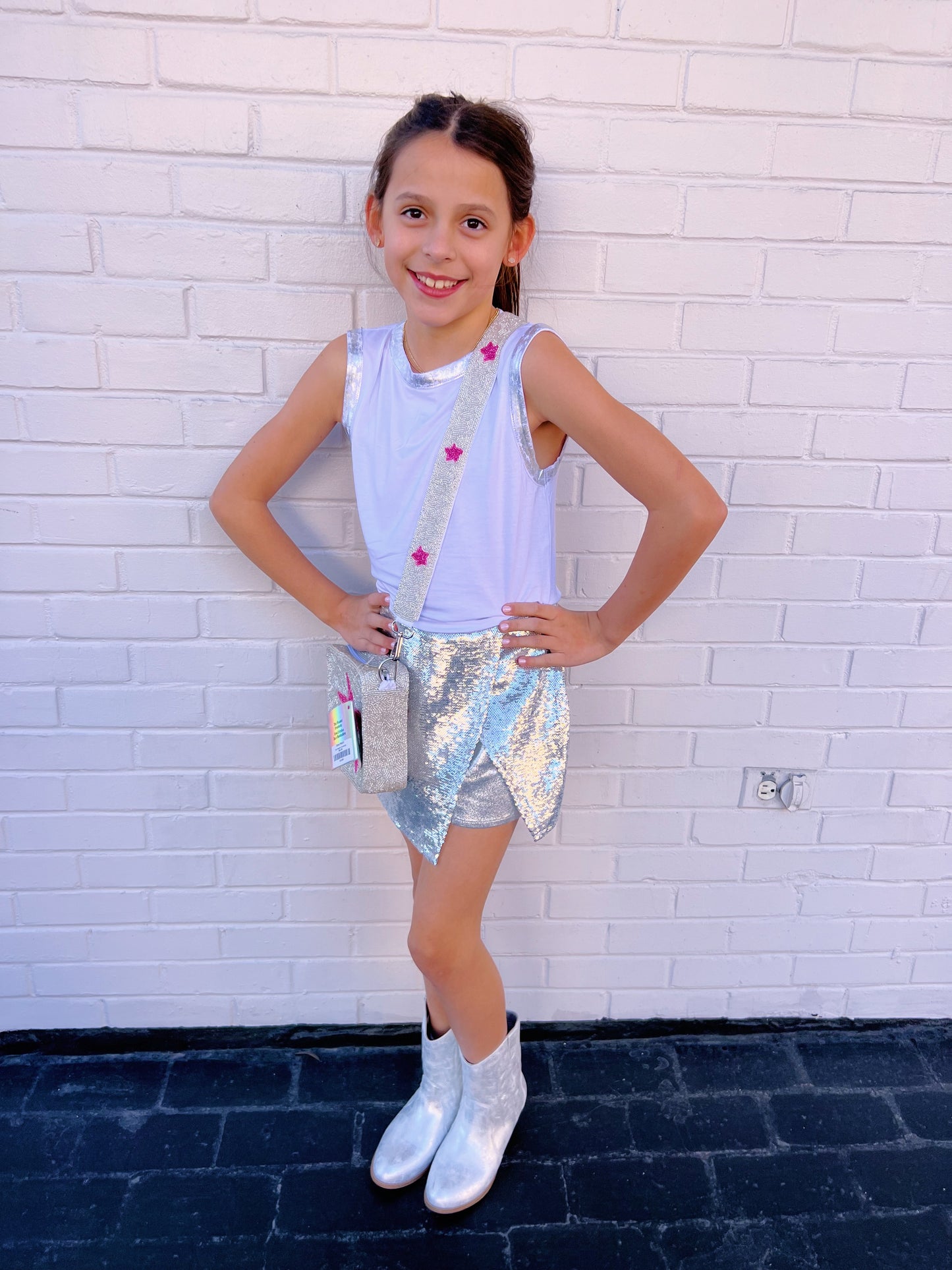 Sequin Shorts