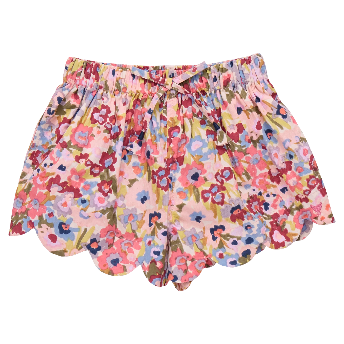 Girls Scallop Short