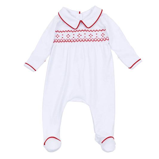 Henry Smocked Footie