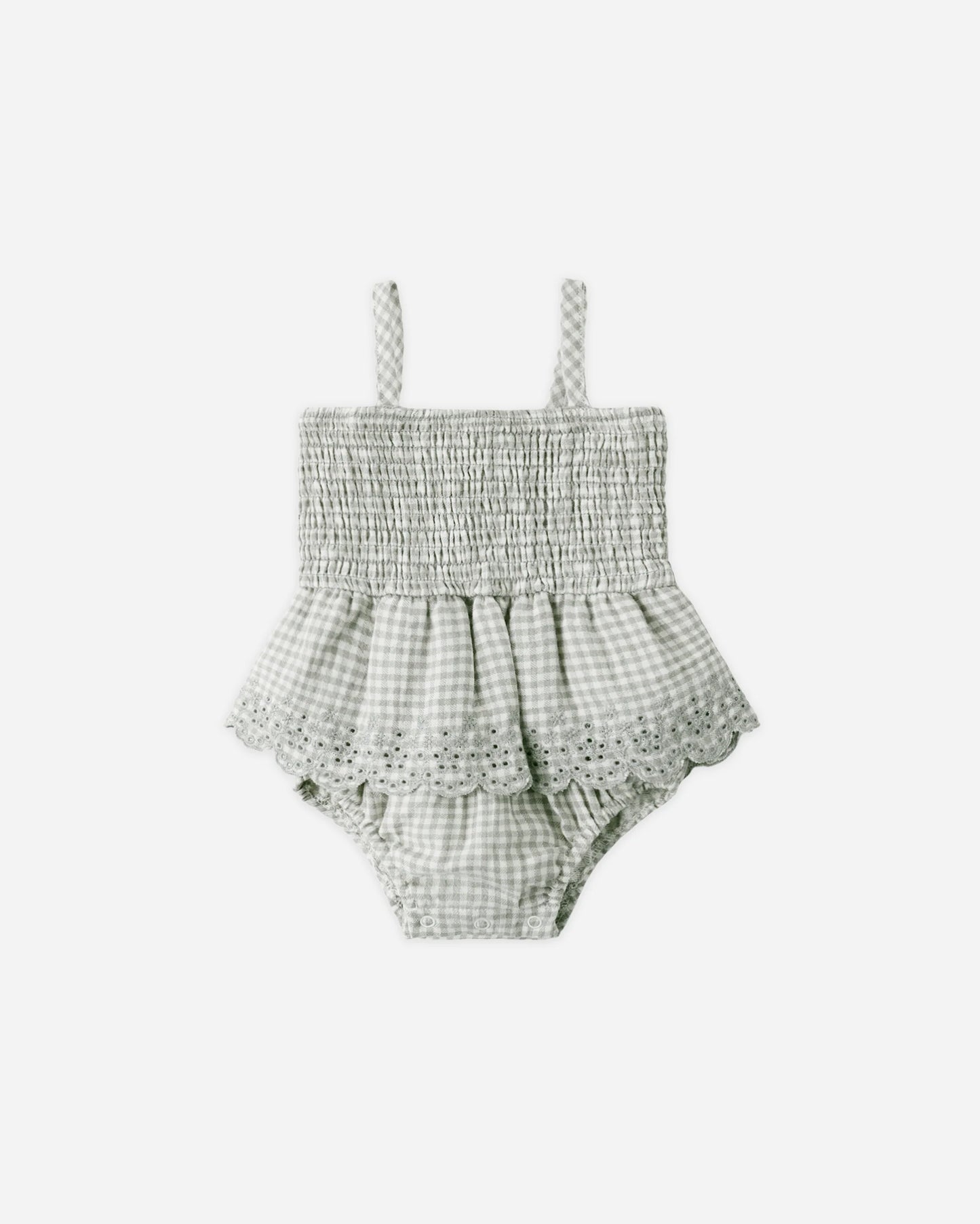 Smocked Skirted Romper
