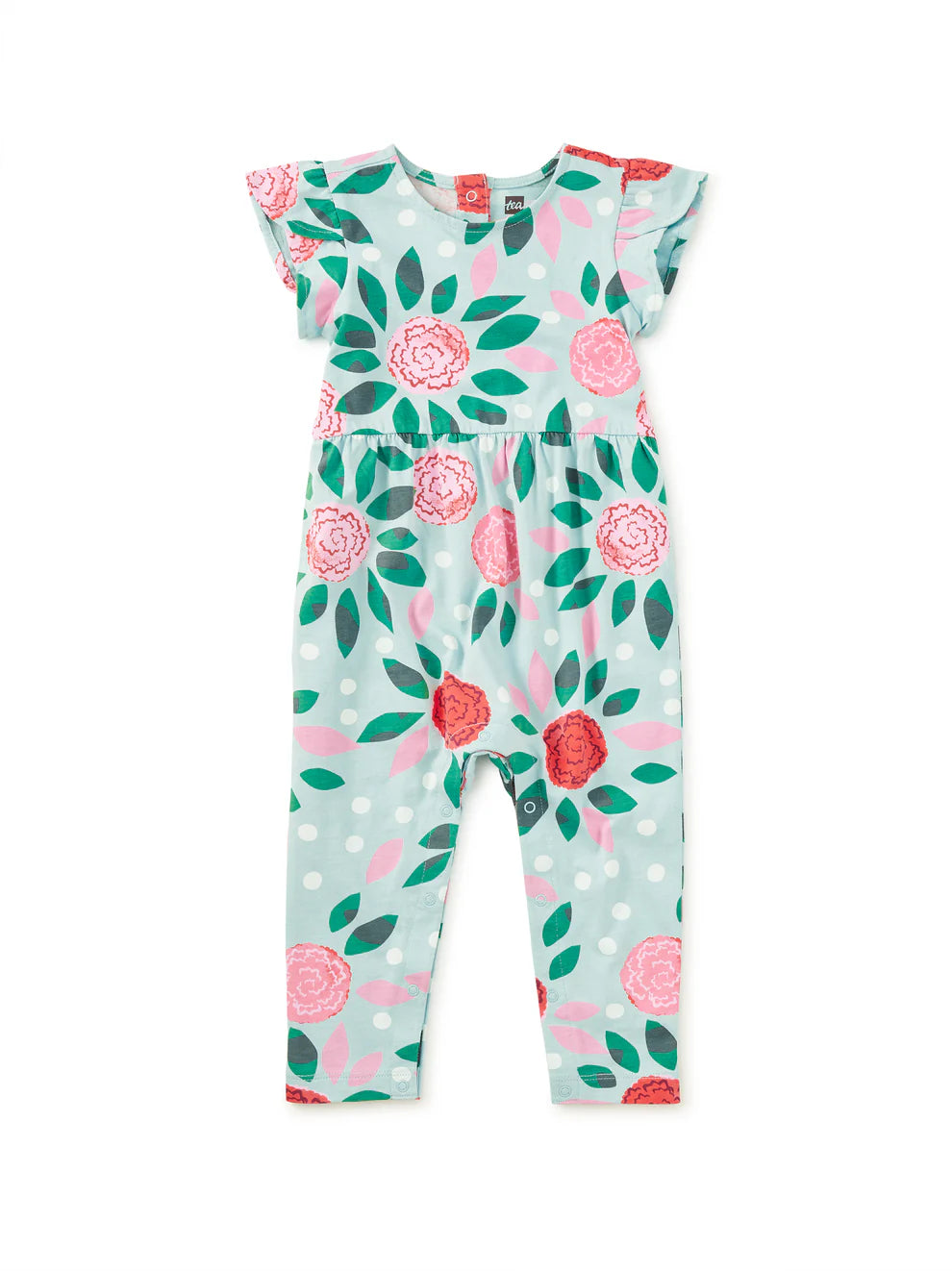 Tulip Sleeve Baby Romper