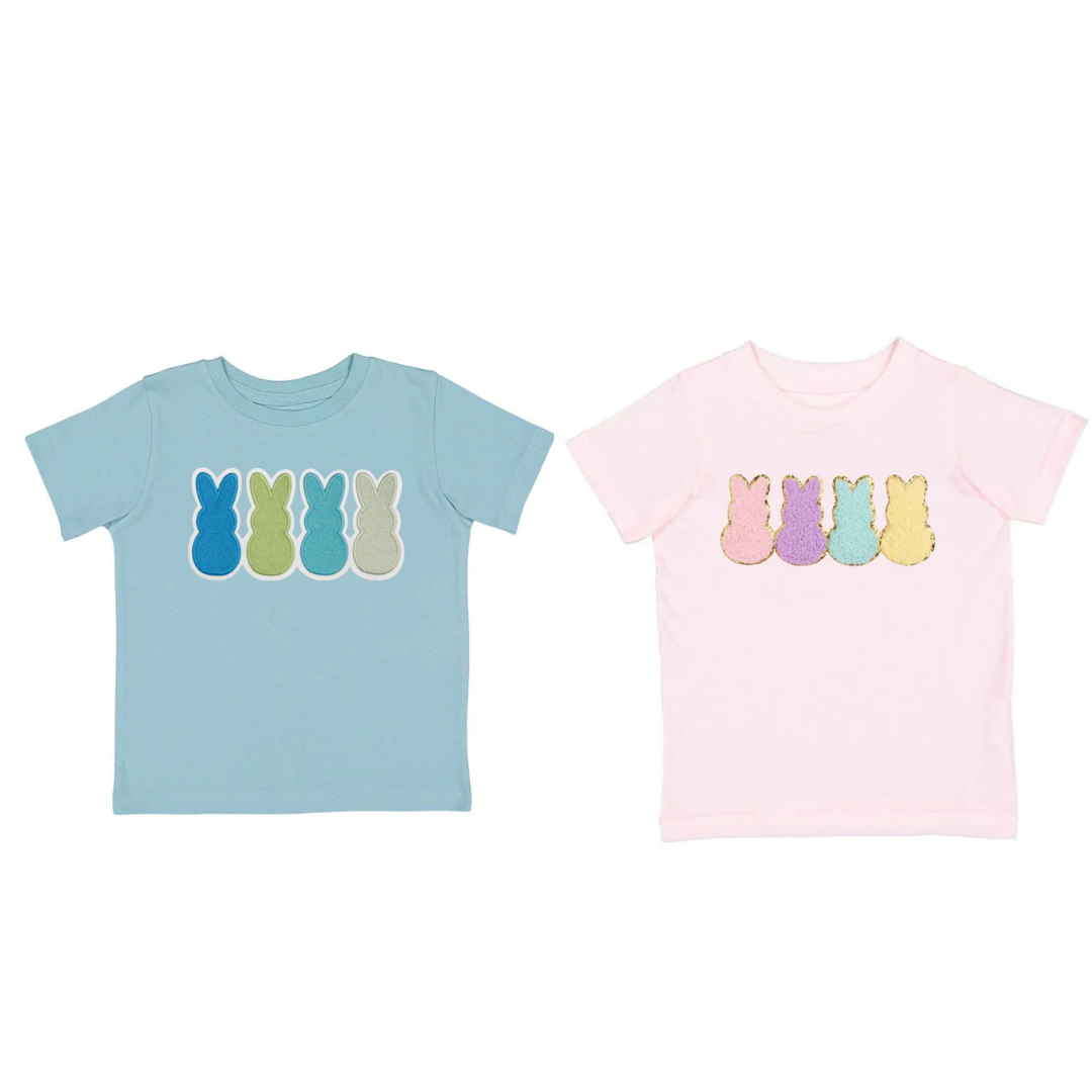 S/S Peeps Embroidered Patch T-shirt