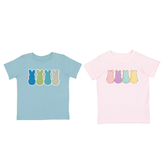 S/S Peeps Embroidered Patch T-shirt