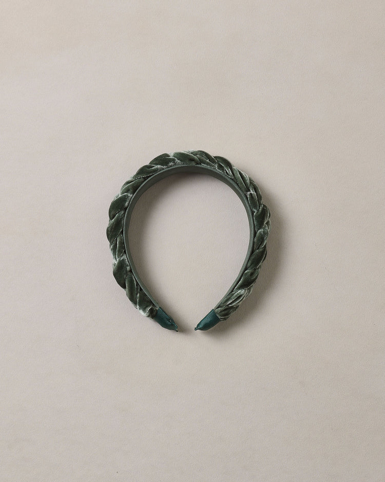 Braided Headband Green