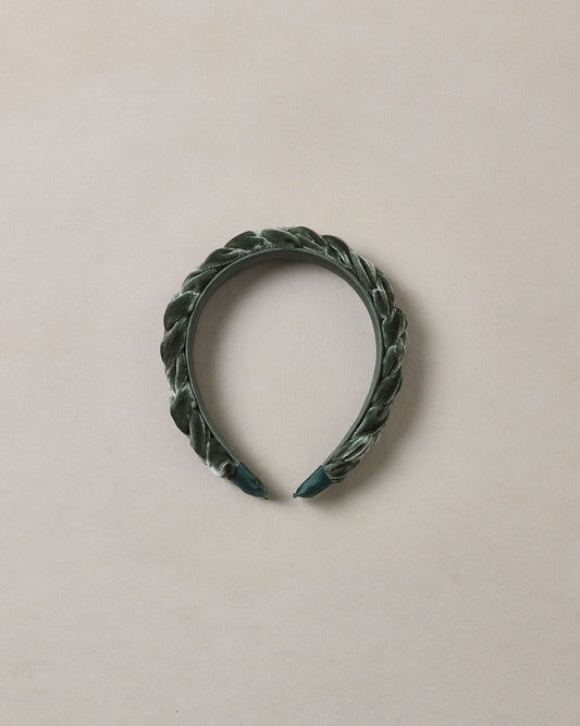 Braided Headband Green