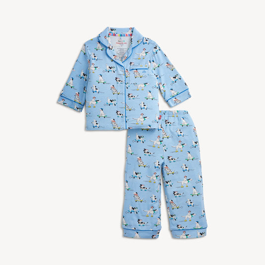 Ruff Riders RF L/S PJ Set W Piping