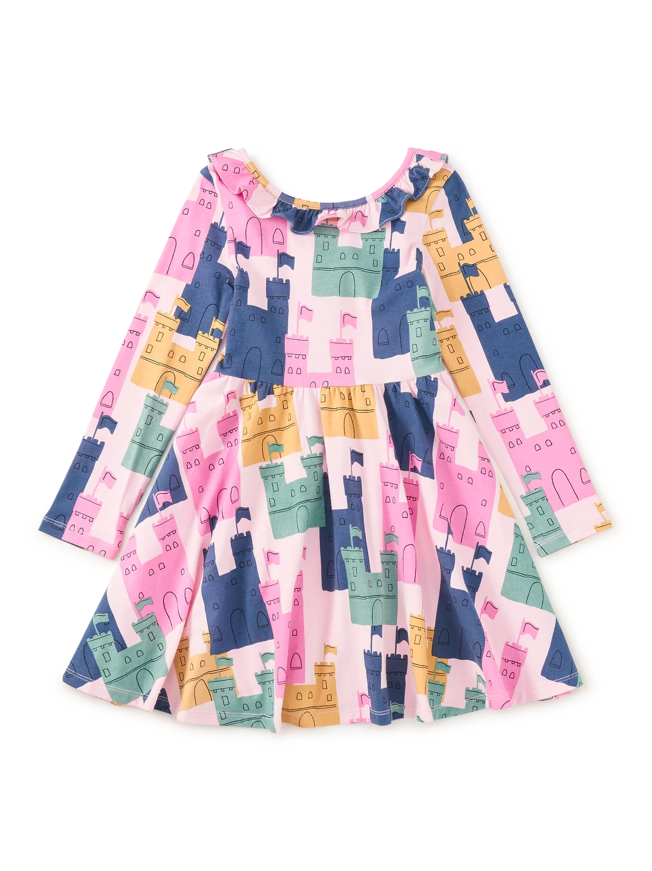 Ruffle Collar Dress