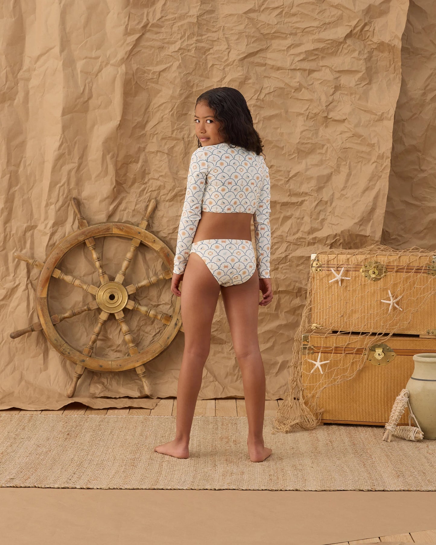 Crop Rashguard Set