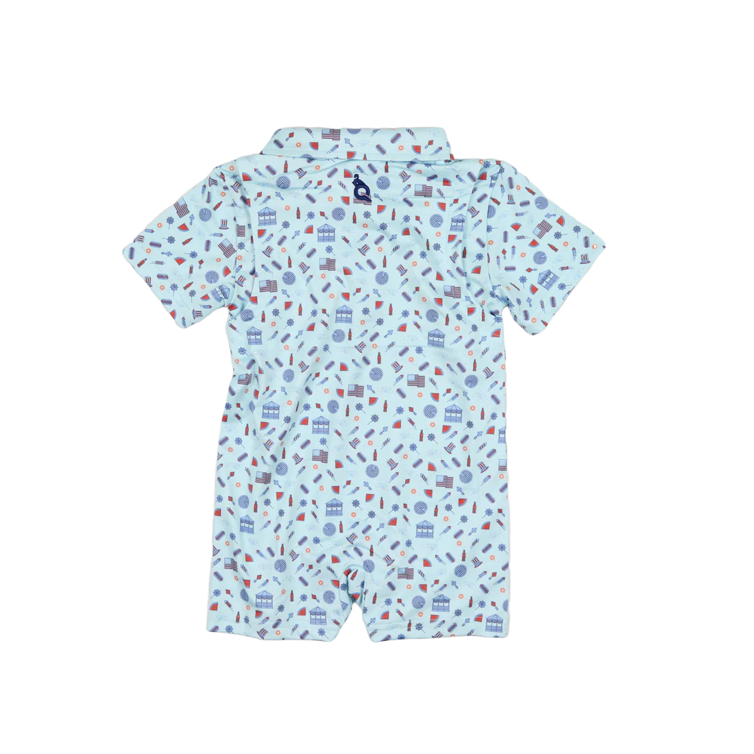 Polo Short Sleeve Romper